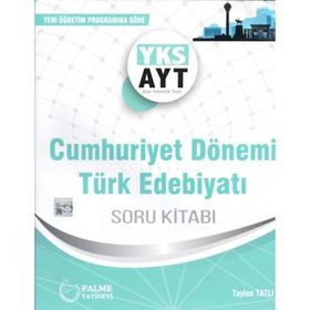 Palme Yayınları AYT Cumhuriyet Dönemi Türk Edebiyatı Soru Kitabı