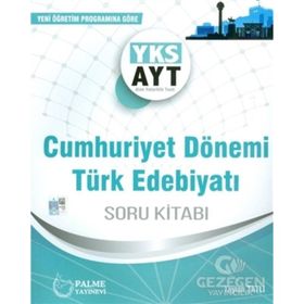 Palme Yayınları AYT Cumhuriyet Dönemi Türk Edebiyatı Soru Kitabı