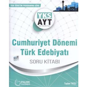 Palme Yayınları AYT Cumhuriyet Dönemi Türk Edebiyatı Soru Kitabı