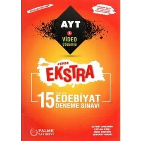 Palme Yayınları AYT Edebiyat Evde Ekstra 15 Deneme Sınavı