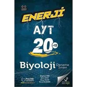 Palme Yayınları Ayt Enerji Biyoloji 20x13 Deneme Sınavı