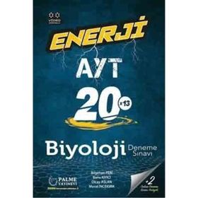 Palme Yayınları Ayt Enerji Biyoloji 20x13 Deneme Sınavı