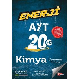 Palme Yayınları AYT Enerji Kimya 20x13 Deneme Sınavı