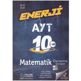 Palme Yayınları AYT Enerji Matematik Video Çözümlü 40x10 Deneme Sınavı