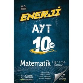 Palme Yayınları AYT Enerji Matematik Video Çözümlü 40x10 Deneme Sınavı