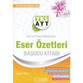Palme Yayınları AYT Eser Özetleri Başucu Kitabı