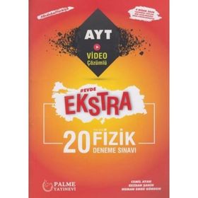 Palme Yayınları AYT Fizik Ekstra 20 Deneme Sınavı