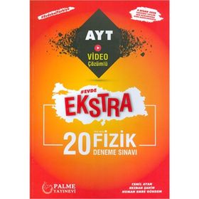 Palme Yayınları AYT Fizik Ekstra 20 Deneme Sınavı