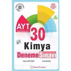 Palme Yayınları AYT Kimya 30 Deneme Sınavı