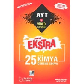 Palme Yayınları AYT Kimya Ekstra 25 Deneme Sınavı