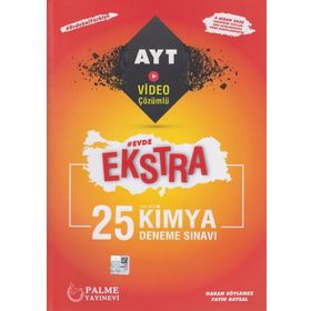 Palme Yayınları AYT Kimya Evde Ekstra 25 Deneme Sınavı