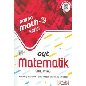 Palme Yayınları AYT Matematik Math-e Serisi Soru Kitabı