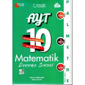 Palme Yayınları AYT Matematik Palmetre 10 Deneme Sınavı