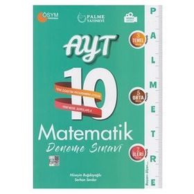 Palme Yayınları Ayt Matematik Palmetre 10'Lu Deneme