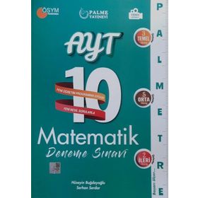 Palme Yayınları Ayt Matematik Palmetre 10'Lu Deneme