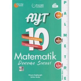 Palme Yayınları Ayt Matematik Palmetre 10'Lu Deneme