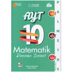 Palme Yayınları Ayt Matematik Palmetre 10'Lu Deneme