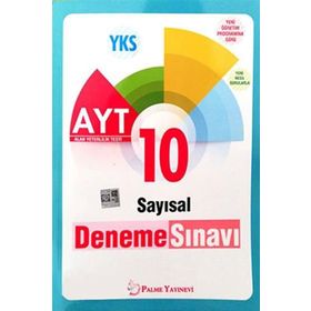 Palme Yayınları AYT Sayısal 10 Deneme Sınavı