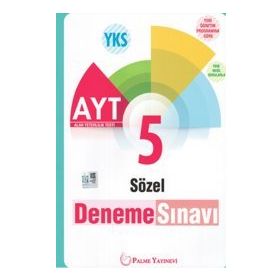 Palme Yayınları AYT Sözel 5 Deneme Sınavı