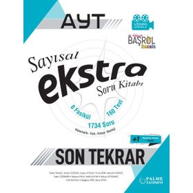 Palme Yayınları AYT Tüm Dersler Sayısal Ekstra Son Tekrar Soru Kitabı