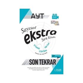 Palme Yayınları AYT Tüm Dersler Sayısal Ekstra Son Tekrar Soru Kitabı