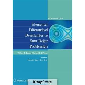 Palme Yayınları Elementer Diferansiyel Denklemler Ve Sınır Değer Problemleri