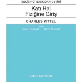 Palme Yayınları Katı Hal Fiziğine Giriş