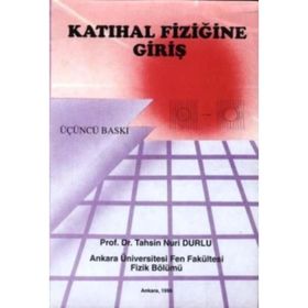 Palme Yayınları Katı Hal Fiziğine Giriş