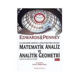 Palme Yayınları Matematik Analiz ve Analitik Geometri Cilt 2