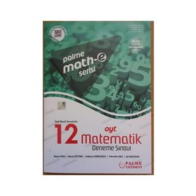 Palme Yayınları Math-e Serisi AYT Matematik 12 Deneme Sınavı