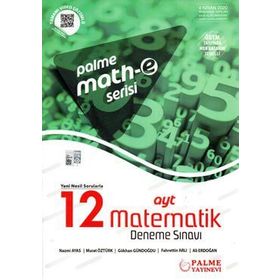 Palme Yayınları Math-e Serisi AYT Matematik 12 Deneme Sınavı