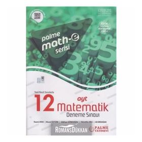 Palme Yayınları Math-e Serisi AYT Matematik 12 Deneme Sınavı