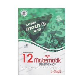 Palme Yayınları Math-e Serisi AYT Matematik 12 Deneme Sınavı