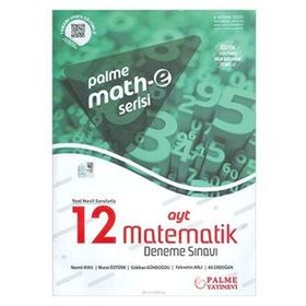 Palme Yayınları Math-e Serisi AYT Matematik 12 Deneme Sınavı