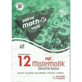 Palme Yayınları Math-e Serisi AYT Matematik 12 Deneme Sınavı