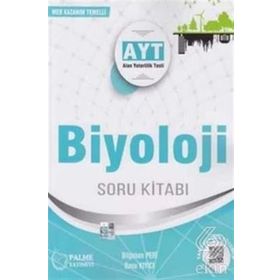 Palme Yayınları Tamamı Video Çözümlü AYT Biyoloji Soru Kitabı