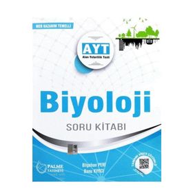 Palme Yayınları Tamamı Video Çözümlü AYT Biyoloji Soru Kitabı