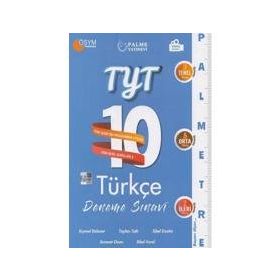 Palme Yayınları Türkçe TYT Palmetre 10 Video Çözümlü Deneme Sınavı