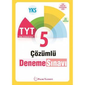 Palme Yayınları TYT 5 Çözümlü Deneme Sınavı