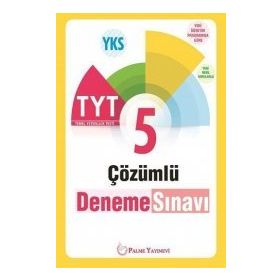 Palme Yayınları TYT 5 Çözümlü Deneme Sınavı