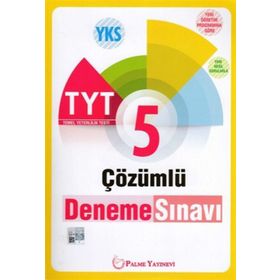 Palme Yayınları TYT 5 Çözümlü Deneme Sınavı