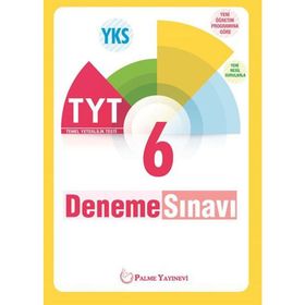 Palme Yayınları TYT 6 Deneme Sınavı