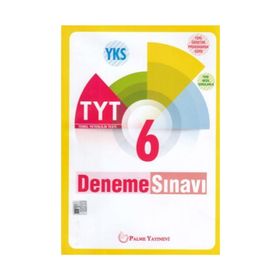 Palme Yayınları TYT 6 Deneme Sınavı
