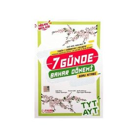 Palme Yayınları TYT AYT 7 Günde Bahar Dönemi Tarih Coğrafya Felsefe Soru Kitabı