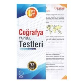 Palme Yayınları TYT AYT Coğrafya Yaprak Test