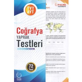 Palme Yayınları TYT AYT Coğrafya Yaprak Test