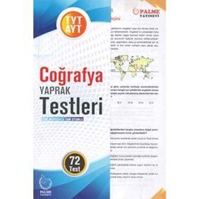 Palme Yayınları TYT AYT Coğrafya Yaprak Test