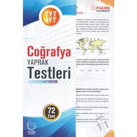 Palme Yayınları TYT AYT Coğrafya Yaprak Test