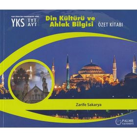 Palme Yayınları TYT AYT Din Kültürü Ve Ahlak Bilgisi Özet Kitabı