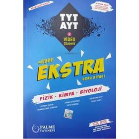 Palme Yayınları TYT AYT Fizik Kimya Biyoloji Evde Ekstra Soru Kitabı
